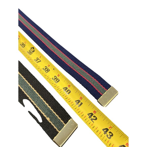 Vintage 1986 Avon Men's Classic Convertible Belts Set of 2 with Buckle - Picture 4 of 4